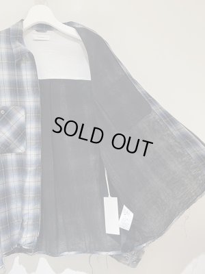 画像9: THE JEAN PIERRE（ジャンピエール） Double Gauze Kurt Shirt（ダブルガーゼカートシャツ） ブルー