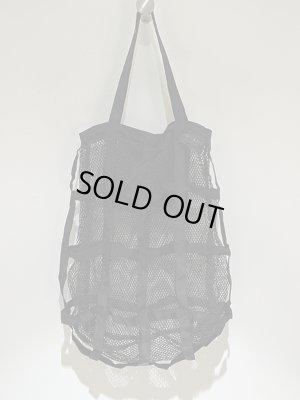 画像1: TUCANO（トゥカーノ） ポケッタブルメッシュバッグ Nassa Shopper ブラック