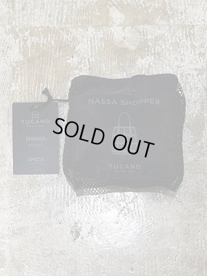画像8: TUCANO（トゥカーノ） ポケッタブルメッシュバッグ Nassa Shopper ブラック