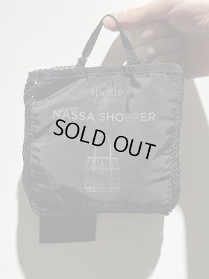 画像9: TUCANO（トゥカーノ） ポケッタブルメッシュバッグ Nassa Shopper ブラック
