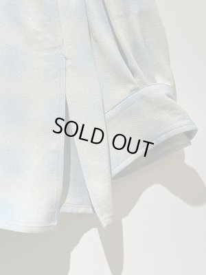 画像7: YOKE（ヨーク） Blurred Ombre Plaid Open Collar Shirt（ブラードオンブレプレイド オープンカラーシャツ） アイボリー