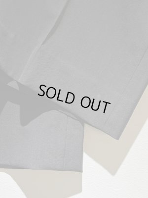 画像4: YOKE（ヨーク） Wool Tropical 3Pleated Wide-Leg Trousers（ウールトロピカル3プリーティド ワイドレッグトラウザーズ） カーボンブラック