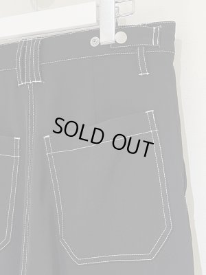 画像10: YOKE（ヨーク） 3Pleated Wide-Leg Trousers（3プリーティド ワイドレッグトラウザーズ） ブラック