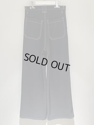 画像8: YOKE（ヨーク） 3Pleated Wide-Leg Trousers（3プリーティド ワイドレッグトラウザーズ） ブラック