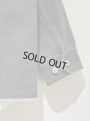 画像11: YOKE（ヨーク） Cotton Cut-off Coverall Jacket（コットンカットオフカバーオールジャケット） グレー