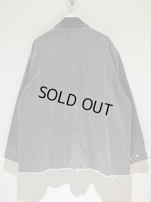 画像9: YOKE（ヨーク） Cotton Cut-off Coverall Jacket（コットンカットオフカバーオールジャケット） グレー