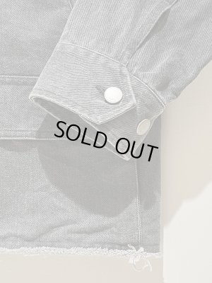 画像7: YOKE（ヨーク） Cotton Cut-off Coverall Jacket（コットンカットオフカバーオールジャケット） グレー