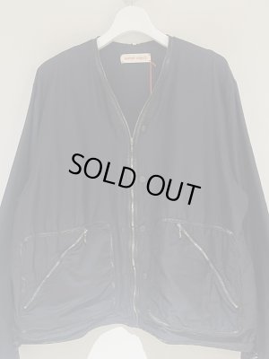 画像2: barbell object（バーベルオブジェクト） zip v jkt（ジップvジャケット） ブラック