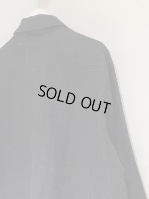 画像9: ANCELLM（アンセルム） Linen Coverall（リネンカバーオール） ブラック