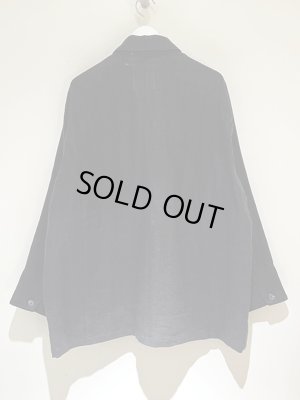 画像8: ANCELLM（アンセルム） Linen Coverall（リネンカバーオール） ブラック