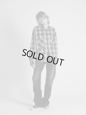 画像2: THE JEAN PIERRE（ジャンピエール） Double Gauze Kurt Shirt（ダブルガーゼカートシャツ） ブルー