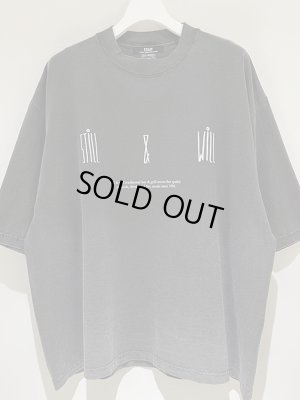 画像2: ESSAY（エッセイ） Pigment Drop Shoulder T-shirt（ピグメントドロップショルダーTシャツ） STILL ＆ WILL フェイドブラック