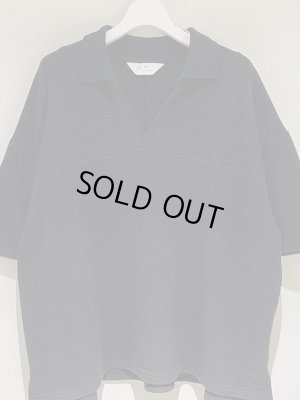 画像2: ANCELLM（アンセルム） C/R Football Shirt（C/R フットボールシャツ） ブラック