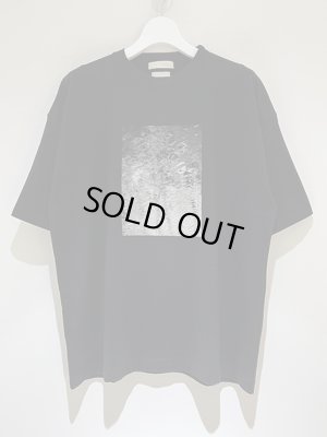 画像1: YOKE（ヨーク） Embroidery T-shirt by TARO MIZUTANI（エンブロイダリーTシャツ by水谷太郎） ブラック