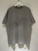 ANCELLM（アンセルム） OLD MAP T-shirt（オールドマップTシャツ） グレー