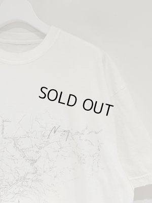 画像3: ANCELLM（アンセルム） OLD MAP T-shirt（オールドマップTシャツ） ホワイト