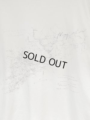 画像4: ANCELLM（アンセルム） OLD MAP T-shirt（オールドマップTシャツ） ホワイト