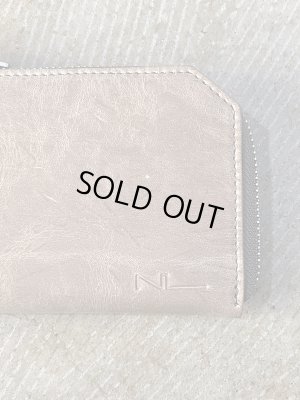 画像2: NL（ニール） Cyril（シリル） レザーウォレット フェイドグレージュ