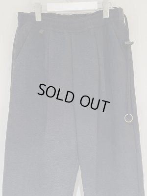 画像2: barbell object（バーベルオブジェクト） mat wide pt（マットワイドパンツ） ブラック