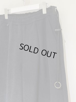 画像3: barbell object（バーベルオブジェクト） mat wide pt（マットワイドパンツ） ブラック