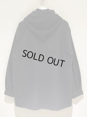 画像7: ANCELLM（アンセルム） Hoodie Shirt（フーディーシャツ） ブラック