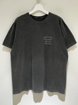 ANCELLM（アンセルム） Message T-shirt（メッセージTシャツ）ブラック