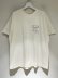 画像1: ANCELLM（アンセルム） Message T-shirt（メッセージTシャツ）ホワイト (1)