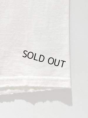 画像5: ANCELLM（アンセルム） Embroidery Dyed T-Shirt（エンブロイダリー ダイドTシャツ） ホワイト