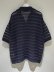 画像6: YOKE（ヨーク） Border Mesh Knit Skipper Polo Shirt（ボーダーメッシュニット スキッパーポロシャツ） ネイビー