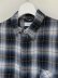 画像2: THE JEAN PIERRE（ジャンピエール） 11XL SS Plaid Shirt（11XL ショートスリーブプレイドシャツ） Exclusive for margin ブルー