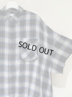 画像3: THE JEAN PIERRE（ジャンピエール） 11XL SS Plaid Shirt（11XL ショートスリーブプレイドシャツ） Exclusive for margin ブルー