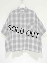 THE JEAN PIERRE（ジャンピエール） 11XL SS Plaid Shirt（11XL ショートスリーブプレイドシャツ） Exclusive for margin ブラック