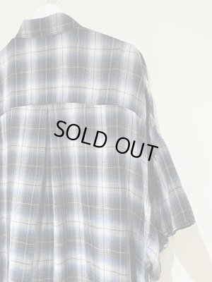 画像8: THE JEAN PIERRE（ジャンピエール） 11XL SS Plaid Shirt（11XL ショートスリーブプレイドシャツ） Exclusive for margin ブルー