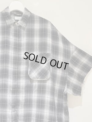 画像3: THE JEAN PIERRE（ジャンピエール） 11XL SS Plaid Shirt（11XL ショートスリーブプレイドシャツ） Exclusive for margin ブラック