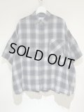 THE JEAN PIERRE（ジャンピエール） 11XL SS Plaid Shirt（11XL ショートスリーブプレイドシャツ） Exclusive for margin ブルー