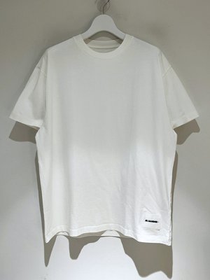 画像1: JIL SANDER＋（ジルサンダープラス） S/S Plain T-shirt（ショートスリーブプレーンTシャツ） ホワイト