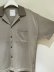 画像4: ANCELLM（アンセルム） Open Collar Knit S/S Shirt（オープンカラーニットショートスリーブシャツ） グレー