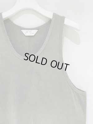 画像3: ANCELLM（アンセルム） Damage Tank Top（ダメージタンクトップ） グレー