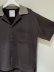 画像4: ANCELLM（アンセルム） Open Collar Knit S/S Shirt（オープンカラーニットショートスリーブシャツ） チャコール