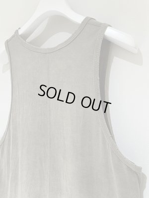 画像9: ANCELLM（アンセルム） Damage Tank Top（ダメージタンクトップ） グレー