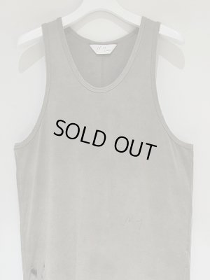画像2: ANCELLM（アンセルム） Damage Tank Top（ダメージタンクトップ） グレー