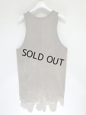 画像8: ANCELLM（アンセルム） Damage Tank Top（ダメージタンクトップ） グレー