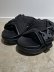 画像2: BOTTEGA VENETA（ボッテガヴェネタ） Cross Strap Sandal（クロスストラップサンダル） ブラック