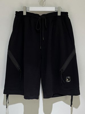 画像1: C.P. Company（CPカンパニー） Sweat Shorts（スウェットショーツ） ブラック