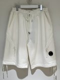 C.P. Company（CPカンパニー） Sweat Shorts（スウェットショーツ） ホワイト