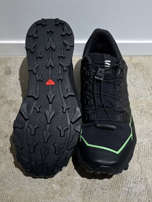 画像8: SALOMON（サロモン） Thundercross GTX（サンダークロス ゴアテックス） トレイルランニングシューズ ブラック×グリーンゲッコー