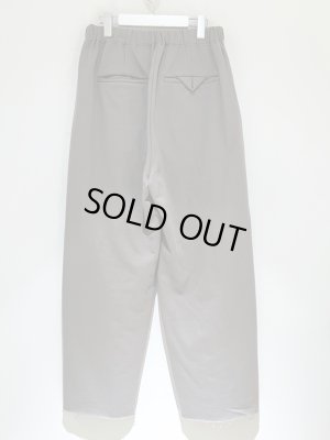 画像5: ANCELLM（アンセルム） Tuck Sweat Pants（タックスウェットパンツ） グレー