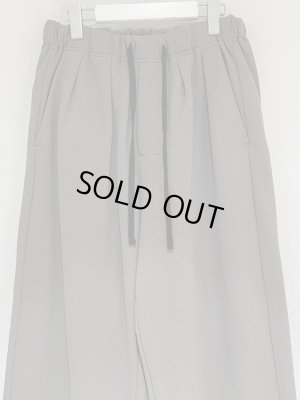 画像2: ANCELLM（アンセルム） Tuck Sweat Pants（タックスウェットパンツ） グレー