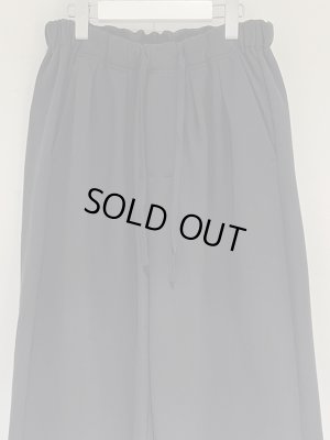 画像2: ANCELLM（アンセルム） Tuck Sweat Pants（タックスウェットパンツ） ブラック