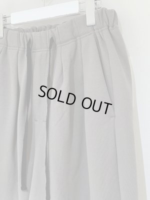 画像3: ANCELLM（アンセルム） Tuck Sweat Pants（タックスウェットパンツ） グレー